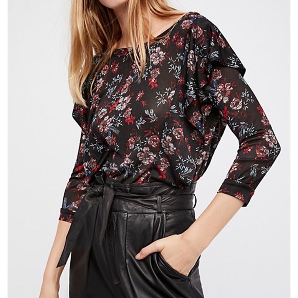 Free People Tops - Free People | Dock Street Romantic Floral Top